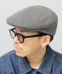 Besiquenti/編み柄 アクリル サーモハンチング フラットバイザー ハンチング ハンチング帽 帽子 メンズ カジュアル シンプル/504969394
