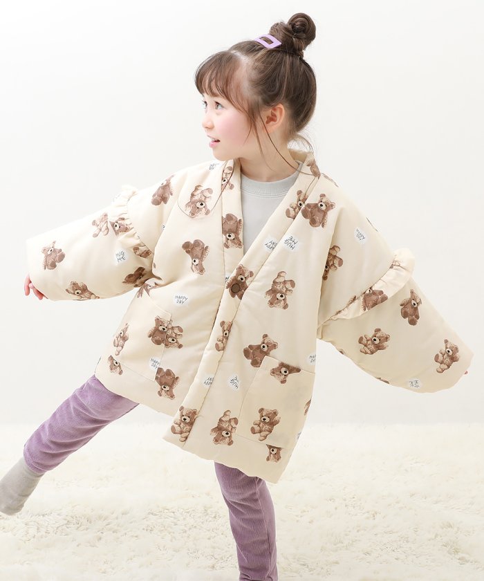 キッズパジャマ 下着 子供 ちゃんちゃんこの人気商品・通販・価格比較 わた入りで暖かい遠州綿紬生地のちゃんちゃんこ 子供用(幼児) 綿入りちゃんちゃんこ Sサイズ 身丈38cm s-10