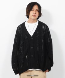 1111clothing/カーディガン メンズ ニットカーディガン レディース ニット ボレロ 長袖 オーバーサイズ カーデ ビッグシルエット 透かし編み 羽織 羽織り 大きいサイズ 韓/504968424