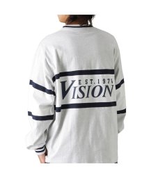 MAC HOUSE(men)/VISION STREET WEAR ヴィジョンストリートウェア リブライン切替ロングスリーブTシャツ 2705009/504969610