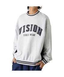 MAC HOUSE(men)/VISION STREET WEAR ヴィジョンストリートウェア リブラインアーチロゴワッペントレーナー 2905010/504969617