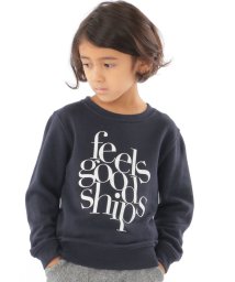 SHIPS KIDS/【SHIPS KIDS別注】THE DAY ON THE BEACH:100～170cm / プリント スウェット/504972225