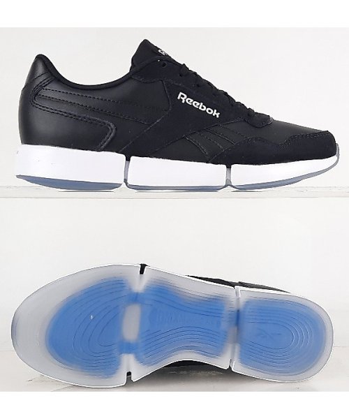 Reebok(リーボック)/リーボック/レディス/デイリーフィット レザー / DAILYFIT LEATHER/BLACK/FTWRWHITE/SILVERMET