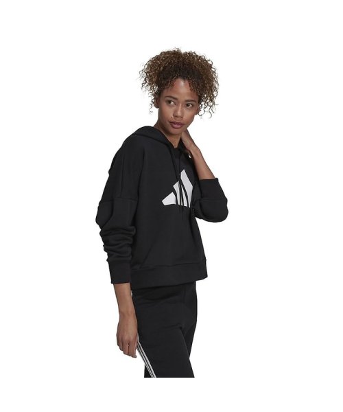 adidas(adidas)/アディダス/レディス/W FUTURE ICON 3B フーディー / W FI 3B HOODIE/ブラック