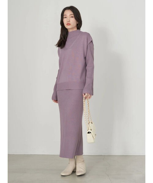 Set2点レイヤードニットワンピース アースミュージック エコロジー Earth Music Ecology Magaseek Set2点レイヤードニットワンピース アースミュージック エコロジー Earth Music Ecology Magaseek