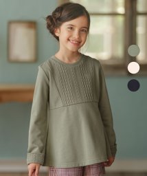 KUMIKYOKU KIDS/【110－140cm】ホイップキルト トレーナー/504973885