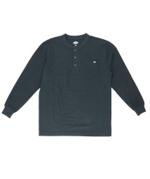 BACKYARD FAMILY(バックヤードファミリー)/Dickies ディッキーズ Long Sleeve Henley Shirt WL451/ネイビー