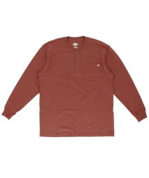 BACKYARD FAMILY(バックヤードファミリー)/Dickies ディッキーズ Long Sleeve Henley Shirt WL451/ブラウン系1