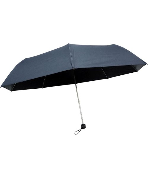 BACKYARD FAMILY(バックヤードファミリー)/晴れ雨兼用 UV99.9 折りたたみ傘 65cm/ネイビー