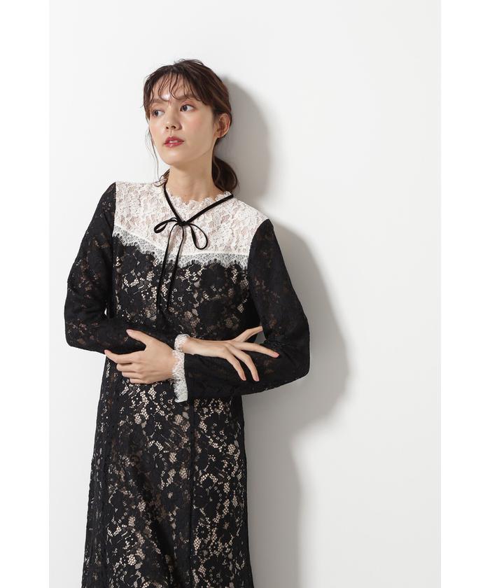 ❤️美品❤️ジルスチュアート＜Ｅｎｄｙ ＲＯＢＥ＞ライシャワンピース