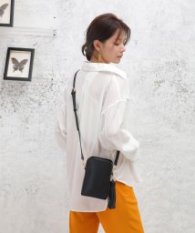 UNGRID bag/ビッグタッセル　縦長ミニポシェット/504973319