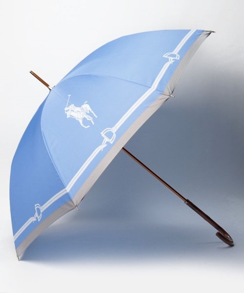 POLO RALPH LAUREN(umbrella)(ポロラルフローレン（傘）)/傘　馬具スカーフ/サックスブルー