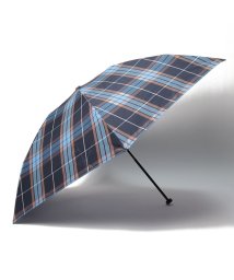 MACKINTOSH PHILOSOPHY(umbrella)(マッキントッシュフィロソフィー（傘）)/Barbrella 折りたたみ傘　チェック/ネイビーブルー