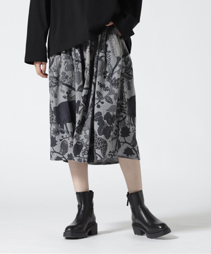 BOHEMIANS/ボヘミアンズ JUNGLE VIYELLA GATHER SKIRT(504870154