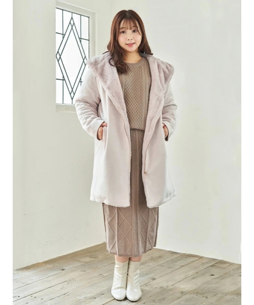 新品 TOCCA OUTER ふわふわ中綿コート 110cm 