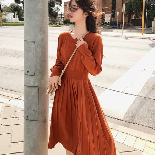 セール ニットプリーツワンピースレディースニット ミニミニストア Miniministore Magaseek