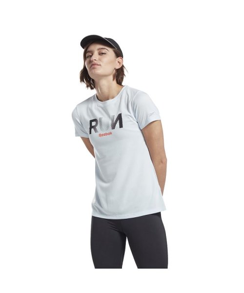 Reebok(リーボック)/ランニング エッセンシャルズ Tシャツ / Running Essentials Tee/ブルー