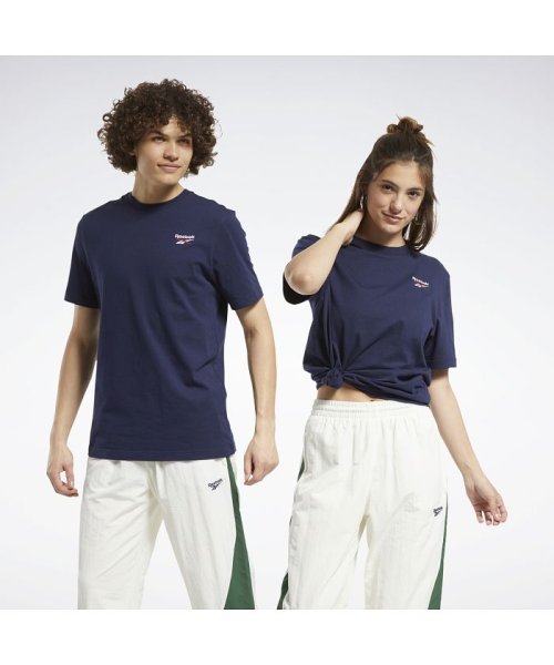 Reebok(Reebok)/クラシックス スモール ベクター Tシャツ / Classics Small Vector Tee/ブルー