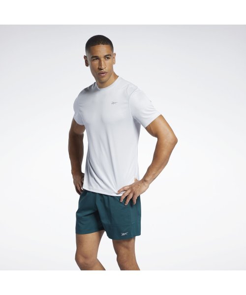 Reebok(Reebok)/ランニング エッセンシャルズ シャツ / Running Essentials Shirt/グレー