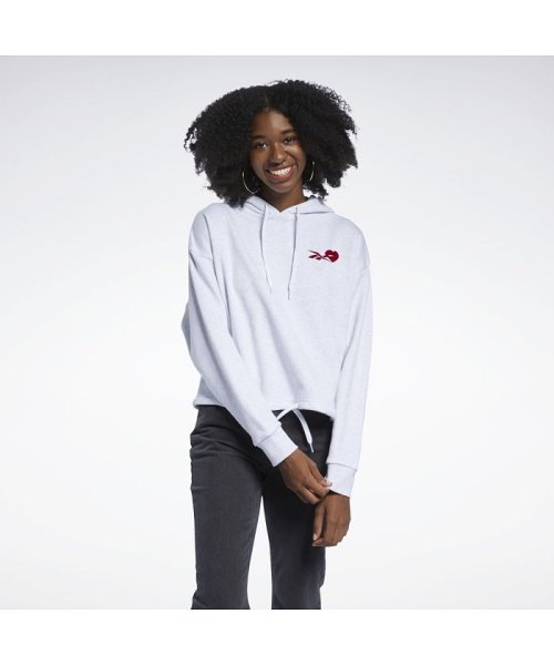 Reebok(リーボック)/CL VALENTINES DAY HOODIE/ホワイト