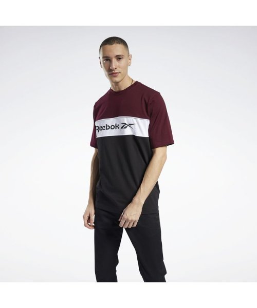 Reebok(リーボック)/CL F LINEAR TEE/レッド