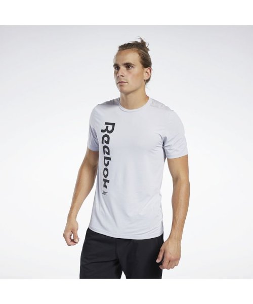 Reebok(Reebok)/ワークアウト レディ アクティブチル Tシャツ / Workout Ready ACTIVCHILL Tee/グレー