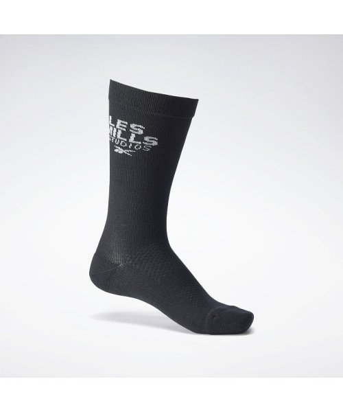 Reebok(リーボック)/LES MILLS CREW SOCK/ブラック