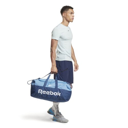 Reebok(Reebok)/アクティブ コア グリップ ダッフル バッグ ミディアム / Active Core Grip Duffel Bag Medium/ブルー
