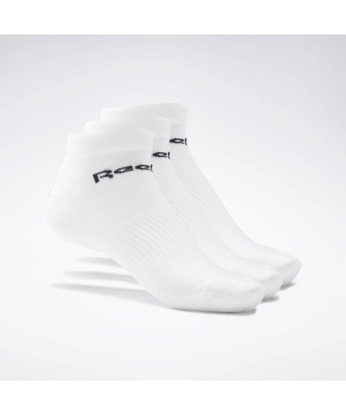 Reebok(リーボック)/アクティブ コア ローカット ソックス 3足組 / Active Core Low－Cut Socks 3 Pairs/ホワイト