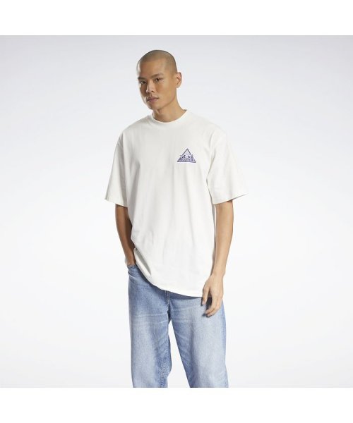 Reebok(Reebok)/CL RTOD U KN TEE2/ホワイト