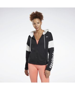 Reebok/リニア ロゴ フレンチテリー ジップアップ フーディー / Linear Logo French Terry Zip Up Hoodie/504980302