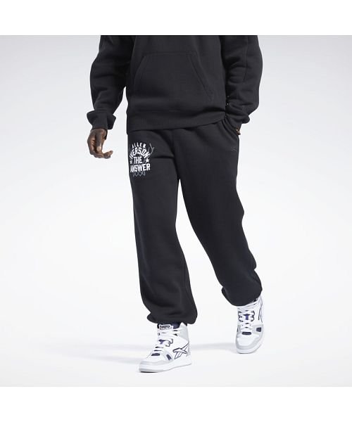 Reebok(リーボック)/BB IVERSON FLEECE PANT/ブラック