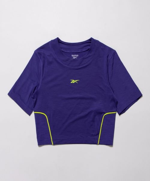 Reebok(リーボック)/Les Mills アクティブチル スタイル Tシャツ / Les Mills ACTIVCHILL Style T－Shirt/パープル