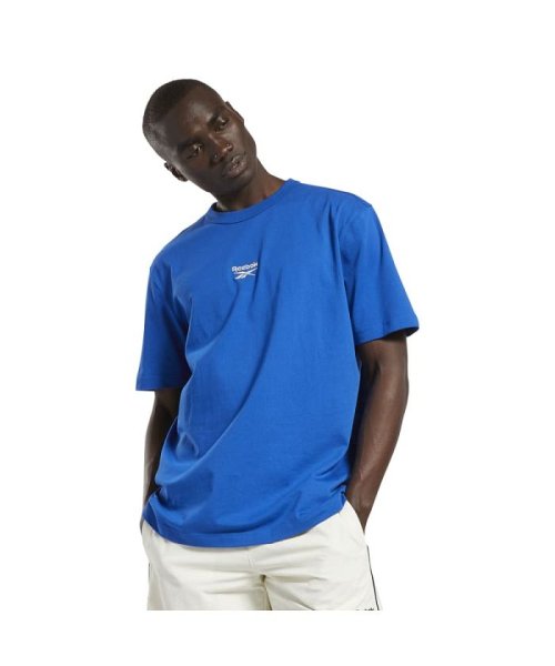 Reebok(Reebok)/クラシックス スモール ベクター Tシャツ / Classics Small Vector T－Shirt/ブルー