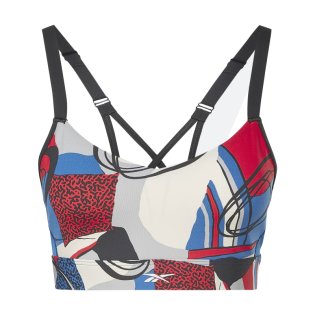 Reebok/Lux パフォーム グラフィック ストラッピー ブラ / Lux Perform Graphic Strappy Bra/504980558