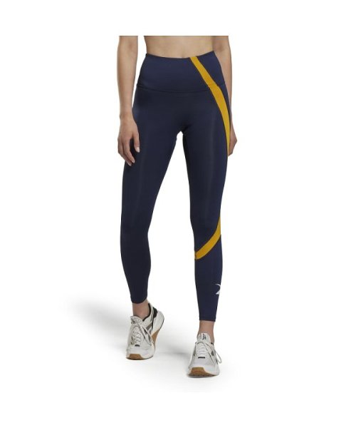 Reebok(リーボック)/ワークアウト レディ ベクター レギンス / Workout Ready Vector Leggings/ブルー