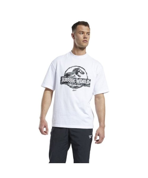 Reebok(リーボック)/ジュラシック ワールド Tシャツ / Jurassic World T－Shirt/ホワイト