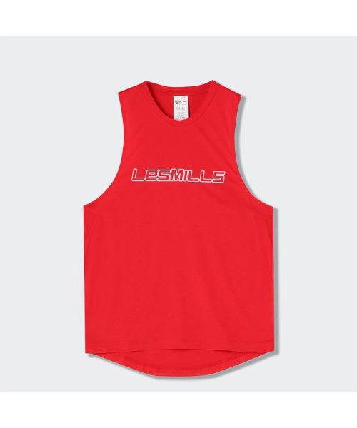 Reebok(リーボック)/Les Mills グラフィック タンク トップ / Les Mills Graphic Tank Top/レッド