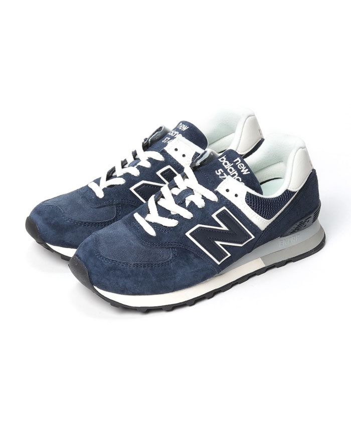 New Balance ニューバランス スニーカー 27cm 白xグレーx紺等