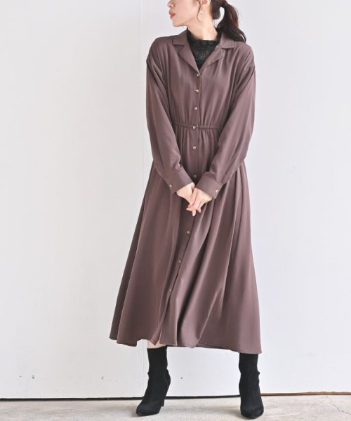 開襟シャツワンピース アールピーエス Rps Magaseek