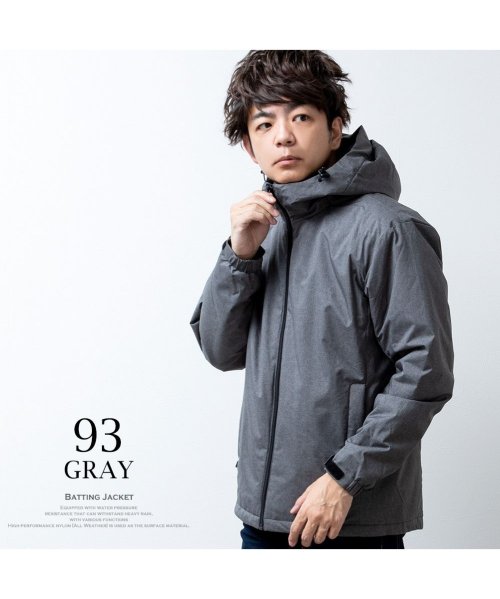 セール 中綿ジャケット メンズ 冬 中綿 暖かい ダウンジャケット ブルゾン 調温 防寒 撥水 防風 ストレッチ Geneless Geneless Magaseek