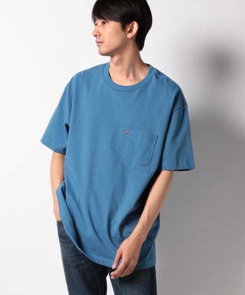 LEVI’S OUTLET(リーバイスアウトレット)/MIU BOXY TEE DARK BLUE/ブルー