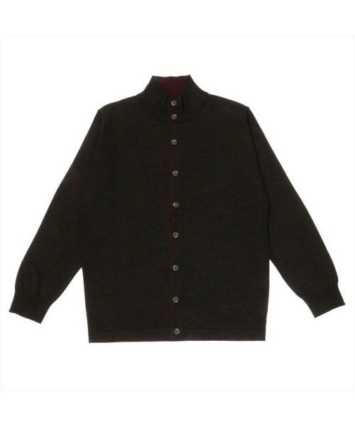 セール】ニット スタンド配色カーディガン ブラウン系 メンズ(504983908) | TOKYO SHIRTS(TOKYO SHIRTS) - MAGASEEK