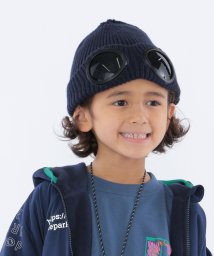 SHIPS KIDS(シップスキッズ)/*THE PARK SHOP:GOGGLE PARK BEANIE/ネイビー