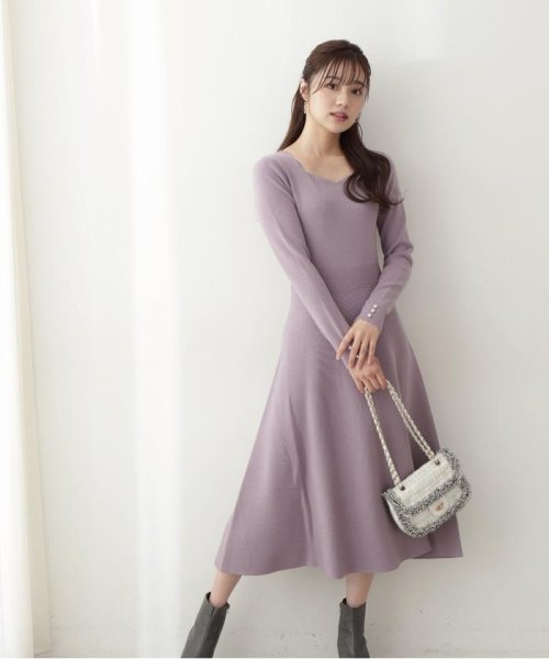スカラカットニットワンピース プロポーション ボディドレッシング Proportion Body Dressing Magaseek スカラカットニットワンピース プロポーション ボディドレッシング Proportion Body Dressing Magaseek