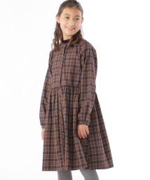 SHIPS KIDS/SHIPS KIDS:140～150cm / チェック シャツ ワンピース/504985421