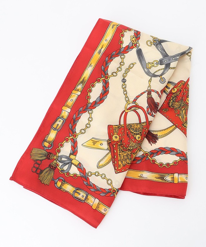 GRACECONTINENTAL CT harness scarf レッド F GRACECONTINENTAL CT harness scarf レッド F