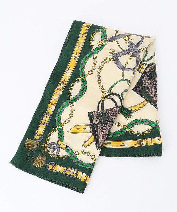 GRACECONTINENTAL CT harness scarf グリーン F GRACECONTINENTAL CT harness scarf グリーン F