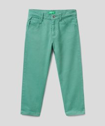 BENETTON (UNITED COLORS OF BENETTON BOYS)(ユナイテッド　カラーズ　オブ　ベネトン　ボーイズ)/キッズギャバ5ポケットパンツB/グリーン