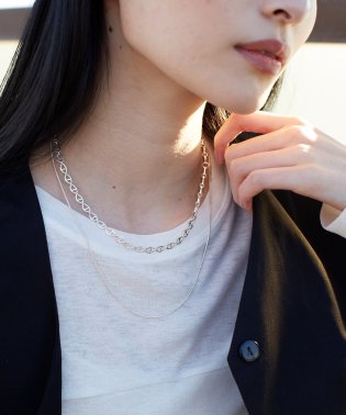 nothing and others/W Chain Necklace/504974128